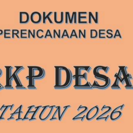 RKPDes Tahun 2026